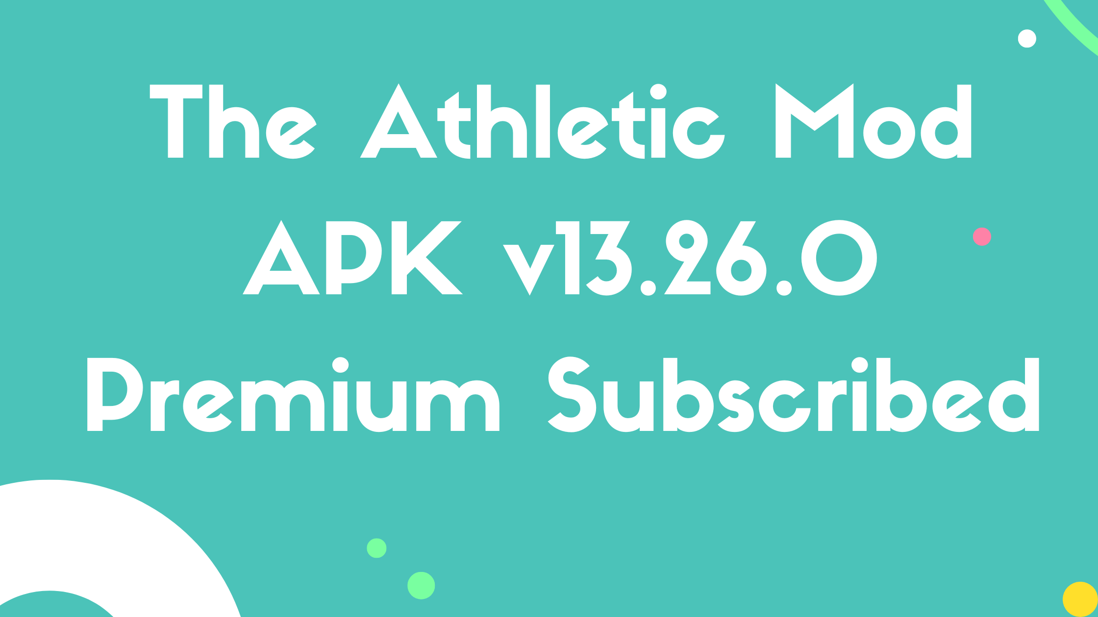 The Athletic Mod APK v13.26.0 Premium Subscribed